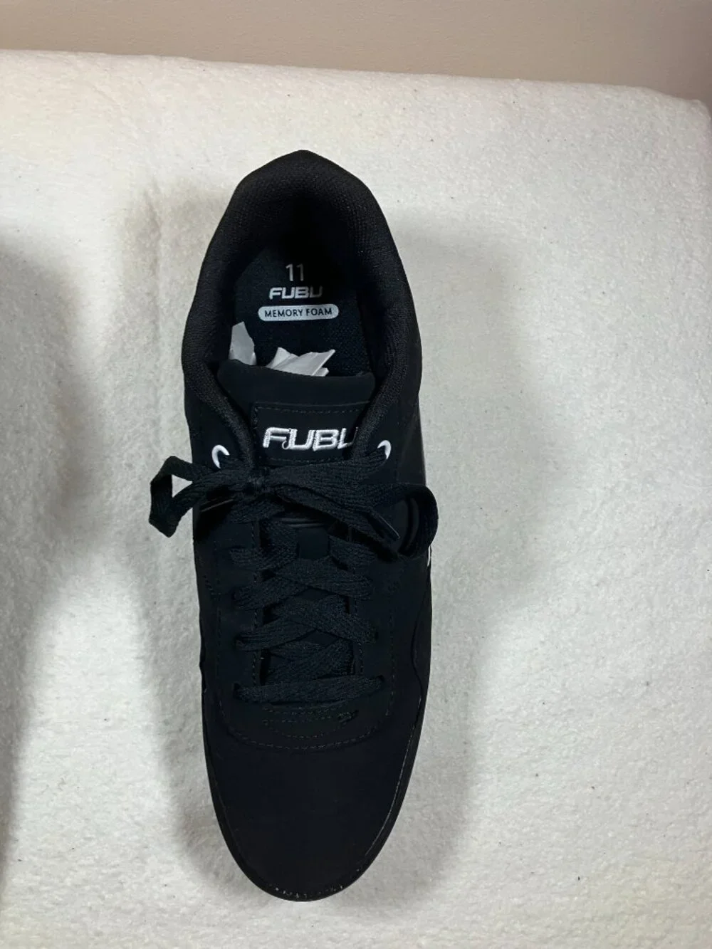 Mens Black Low Top‎ FUBU Sneakers Size 11